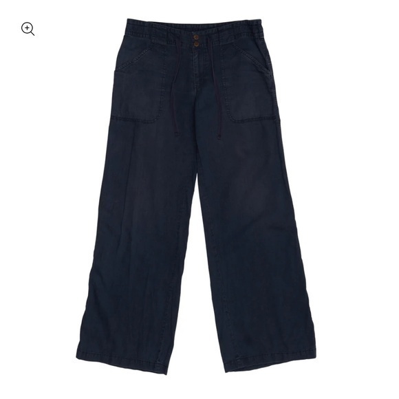 Patagonia Pants - Patagonia Women’s Island Hemp Cropped Capri Pants Blue Size 4